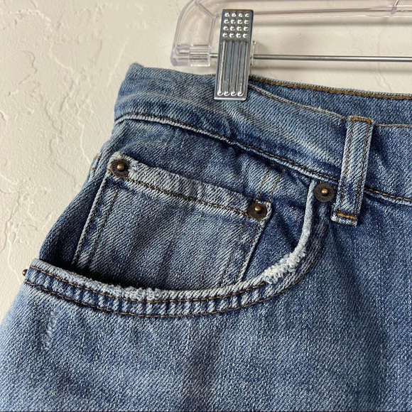 Reformation Jeans Denim Medium Wash Blue Vintage Baggy‎ High Rise Organic Cotton - Picture 5 of 8